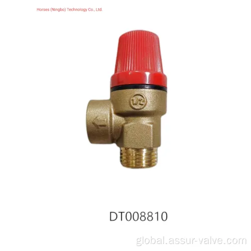 China Brass Pressure Reducing Heater Safety air-vent Valves Supplier